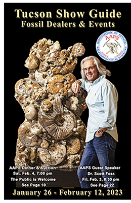 2023 AAPS Guide to Fossil Dealers and Events at the Tucson Mineral and Fossil Shows
